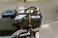 montierte Tasche