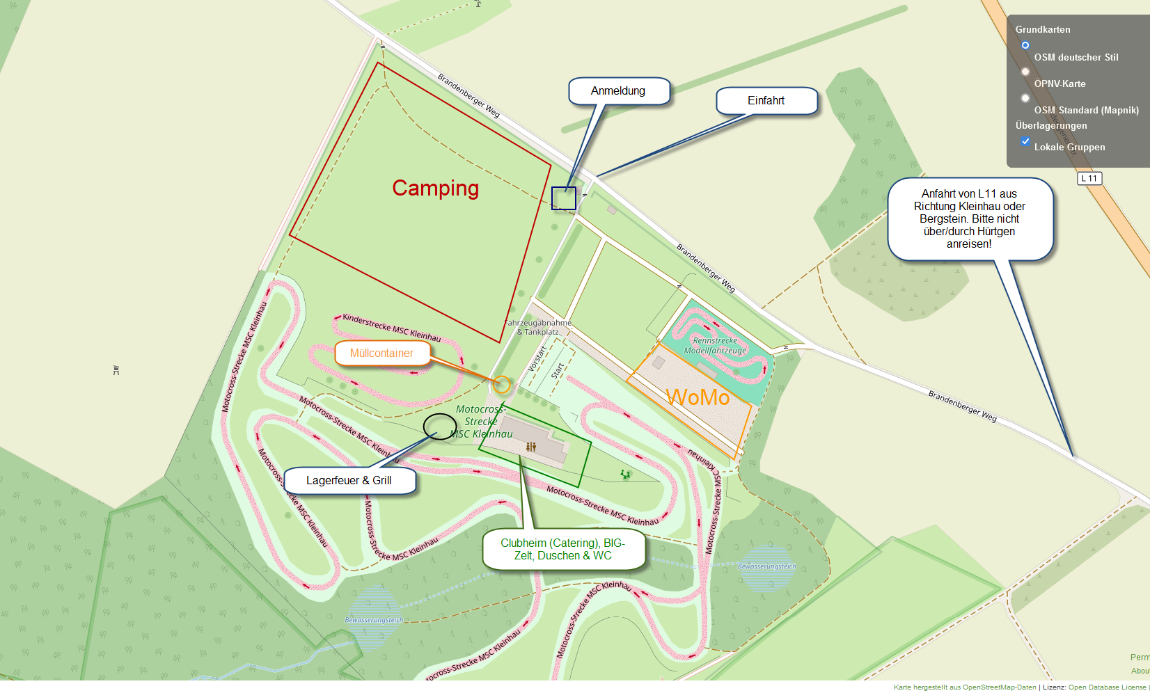 Lageplan