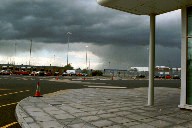 Regenwolken ber Hull