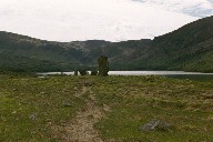 Steinkreis am See