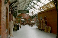 In der Ausstellungshalle