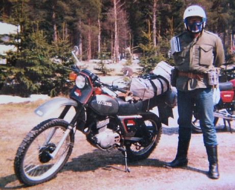 Meine HONDA XL500S und ich